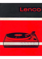 Lenco - Catalog 1966 